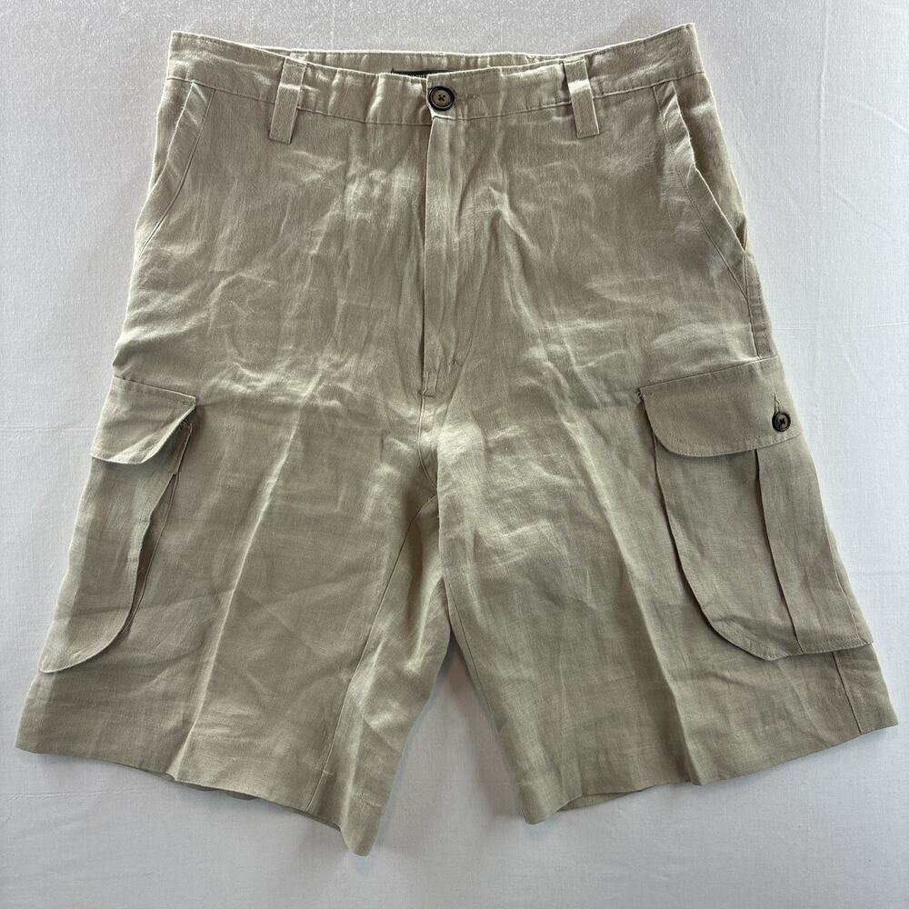 Berle Vintage Washed Stoned Beaten Shorts Cargo Golf Cruise Men’s Size Large